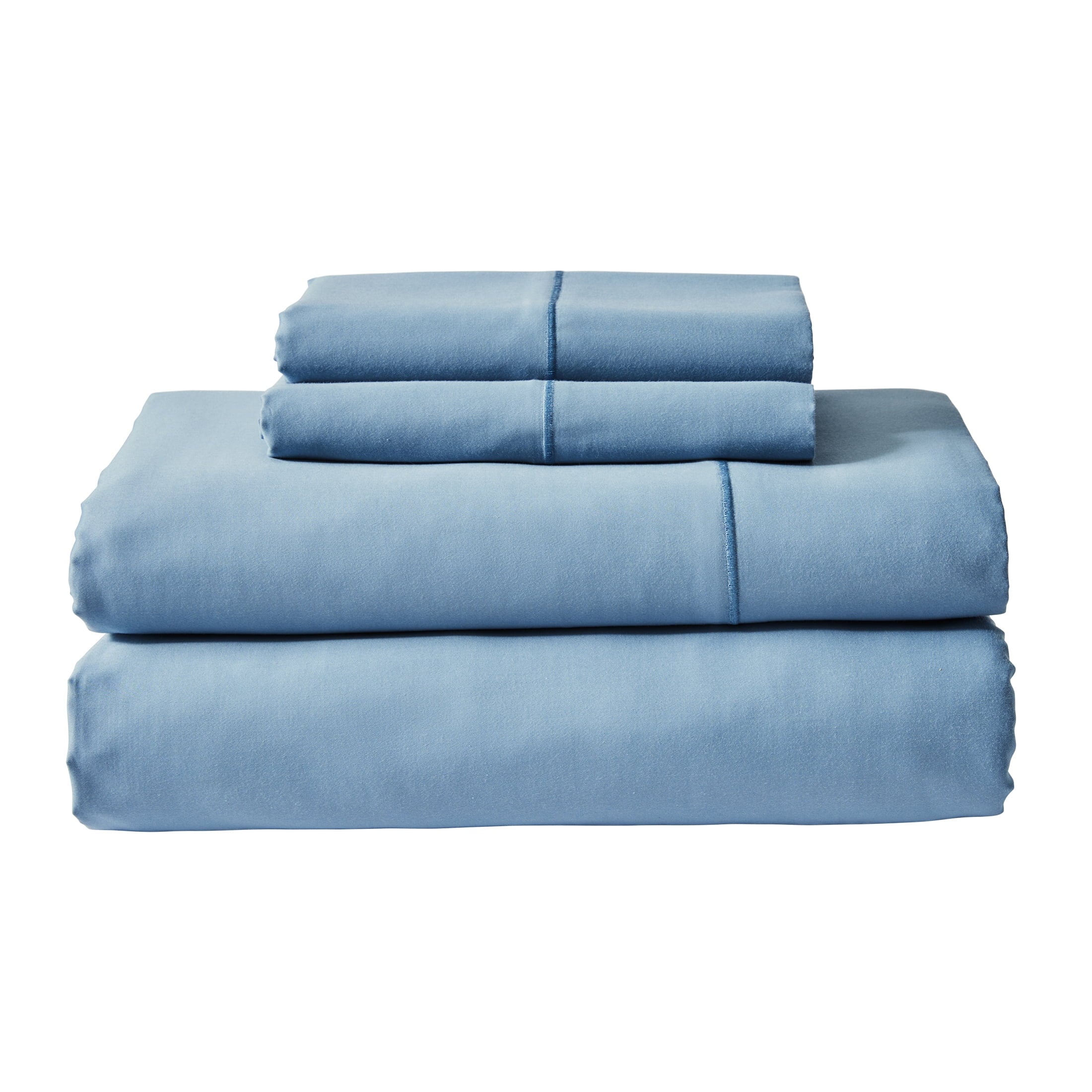 Better Homes & Gardens 3-Piece 400 Thread Count Arctic White Performance HYGROCOTTON® Sheet Set, Twin